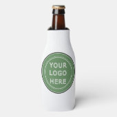 Sleek, modern, gepolijst en aanpasbaar. flesjeskoeler (Fles Voorkant)