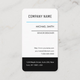 Sleek Professional Business Card Visitekaartje