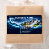 Sleek Residential Pressure Washing Teal Etiket (Insitu)