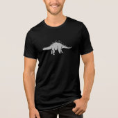 Sleek Stegosaurus: Unisex T-Shirt (Voorkant)