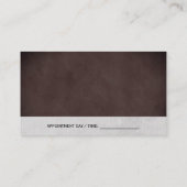 Sleek Textuur Salon Scharen Visitekaartje (Achterkant)