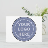 Sleek, Verfijnd & Gepersonaliseerd Kaart (Staand voorkant)