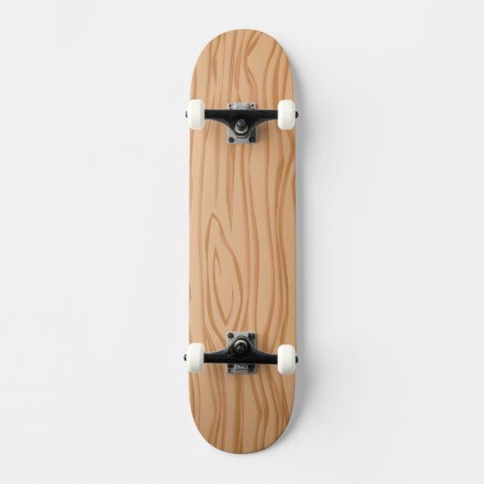 Sleek Wooden Structure Skateboard for Street Style (Voorkant)