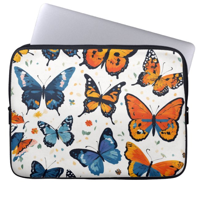 SleekGuard: Stijlvolle bepantsering voor uw laptop Laptop Sleeve (Voorkant)