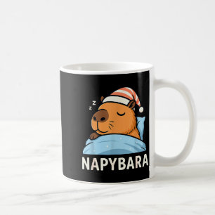 Sleeng Capybara Napybara Slaapshirt Pyjama Jongens Koffiemok