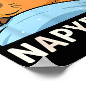 Sleeng Capybara Napybara Sleepshirt Pajamas Boys G Poster (Hoek)