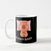 Sleeng Capybara Pajamas Nightgown Sleepybara Roden Koffiemok (Links)