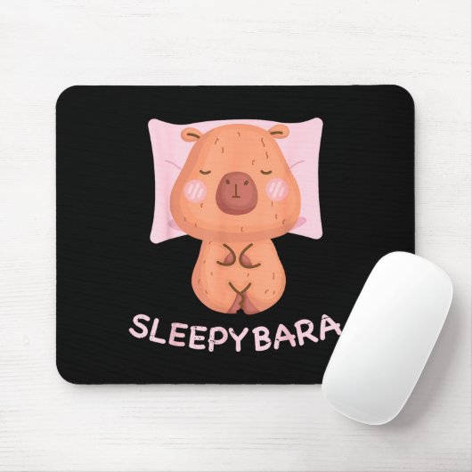 Sleeng Capybara Pajamas Nightgown Sleepybara Roden Muismat (Met muis)