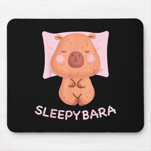 Sleeng Capybara Pajamas Nightgown Sleepybara Roden Muismat (Voorkant)