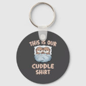 Sleeng Otter Couple This Is Our Cuddle Sleutelhanger (Voorkant)