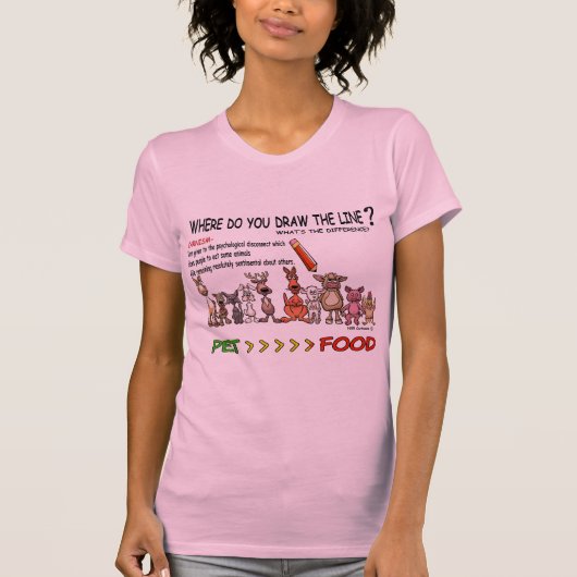 SLEEP DE LIJNCARNISME T-SHIRT (Voorkant)