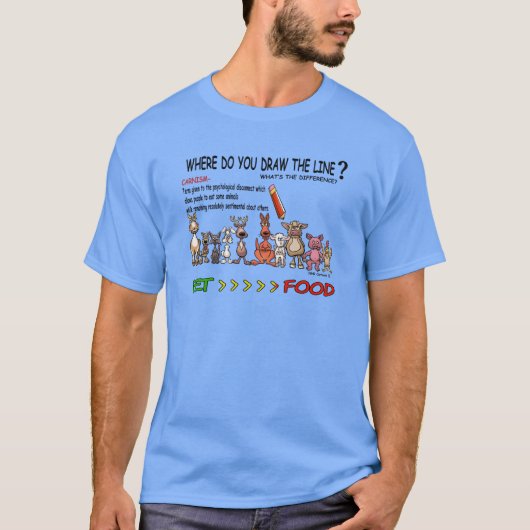 SLEEP DE LIJNCARNISME T-SHIRT (Voorkant)
