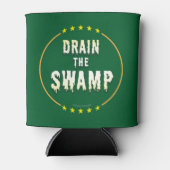 SLEEP DE ZWAMP Stop de slechte bureaucraten & Poli Blikjeskoeler (Voorkant)