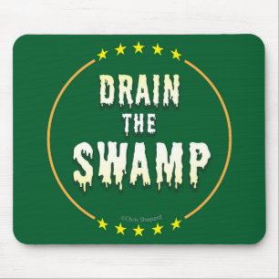 SLEEP DE ZWAMP Stop de slechte bureaucraten & Poli Muismat