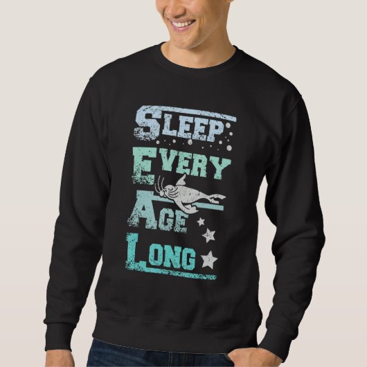 Sleep every age long seals trui (Voorkant)