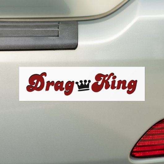 Sleep King Bumpersticker (Op auto)