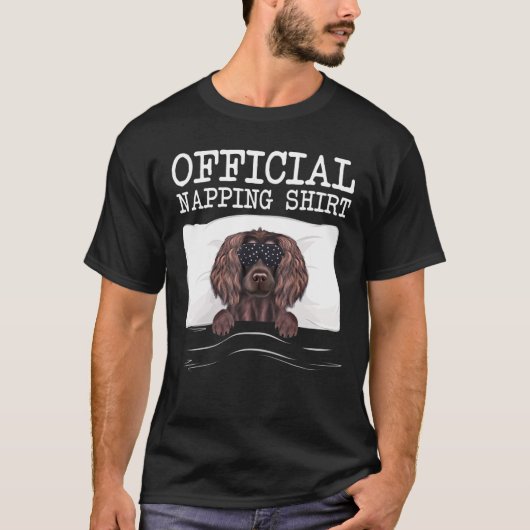 Sleep Mask Official Napping Boykin Spaniel Sleepin T-shirt (Voorkant)