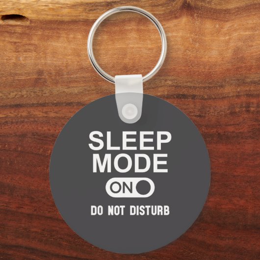 Sleep Mode On Please Don't Disturb I'm Sleeng I Lo Sleutelhanger (Voorkant)