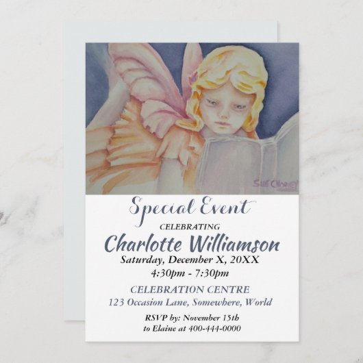 SLEEP OVER PARTIJGEBEURTENIS INVITE KAART (Voorkant / Achterkant)