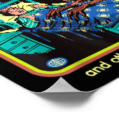 Sleep Paralysis Demon Sarcastic Retro Funny Adult  Poster (Hoek)