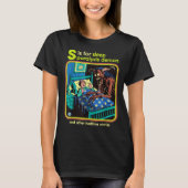 Sleep Paralysis Demon Sarcastic Retro Funny Adult T-shirt (Voorkant)