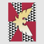 Sleep Pride vlag Magnetische Uitnodiging (Voorkant)