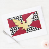 Sleep Pride vlag Rechthoekige Sticker (Envelop)