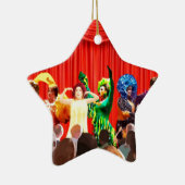 Sleep Queens Keramisch Ornament (Rechts)