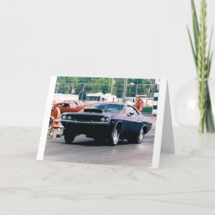 Sleep Racen Feestdagen Kaart