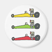 Sleep Racen Magneet (Voorkant)