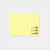Sleep Racen Post-it® Notes (Voorkant)