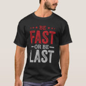 Sleep racen voor race fan t-shirt (Voorkant)