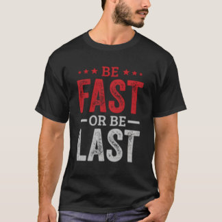 Sleep racen voor race fan t-shirt