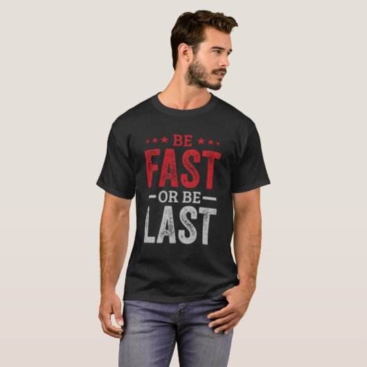 Sleep racen voor race fan t-shirt (Voorkant volledig)