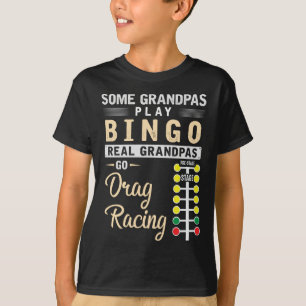 Sleep raceopa Mechanic Dragster Grandfather T-shirt