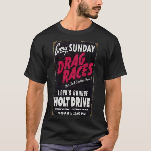 Sleep races Classic T-Shirt (Voorkant)