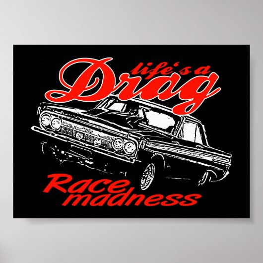 Sleep raceteam poster (Voorkant)