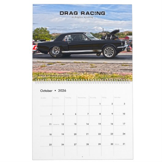 Sleep Racing Agenda Kalender (Okt 2026)