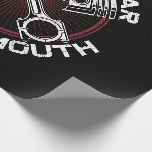 Sleep Racing Race Car  Run uw auto niet uw Cadeaupapier (Hoek)