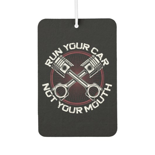 Sleep Racing Race Car  Run uw auto niet uw Luchtverfrisser (Voorkant)