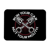 Sleep Racing Race Car  Run uw auto niet uw Magneet (Horizontaal)