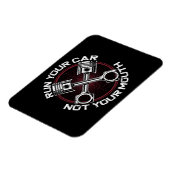 Sleep Racing Race Car  Run uw auto niet uw Magneet (Linkerzijde)