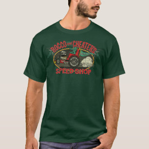 Sleep Racing Rocco & Cheaters Speed Shop 1944 T-shirt