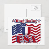 Sleep Racing USA Briefkaart (Voorkant / Achterkant)