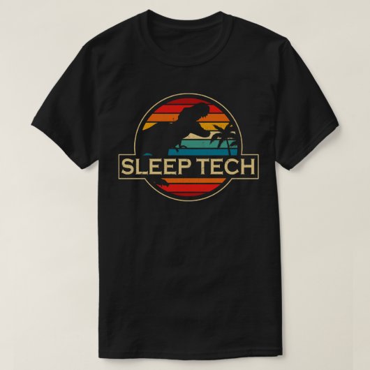 Sleep Tech Dinosaur T-shirt (Design voorkant)
