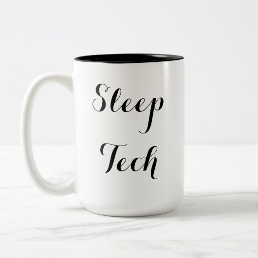 Sleep Tech-Mok Tweekleurige Koffiemok (Links)