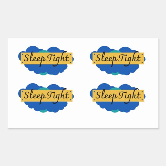 Sleep Tight Sleep Tracker Journal Sticker Sheet (Voorkant)