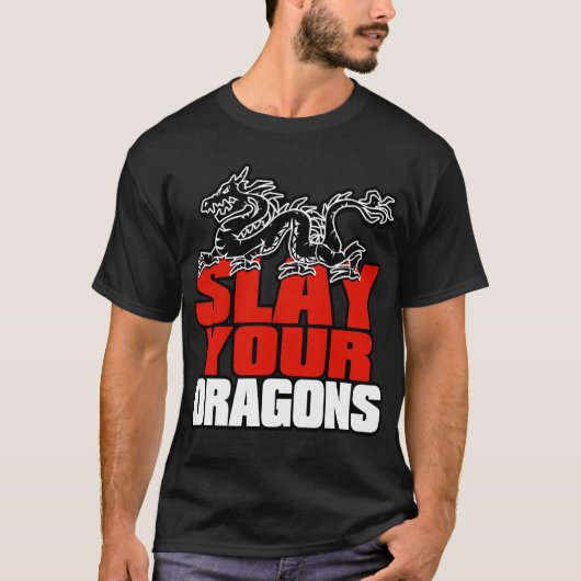 SLEEP UW DRAGONS, voor de fans van Jordan Peterson T-shirt (Voorkant)