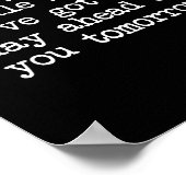 Sleep Well Middle Finger You've Got Funny Saying Q Poster (Hoek)