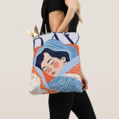 Sleepachtige dag tote bag (Dichtbij)
